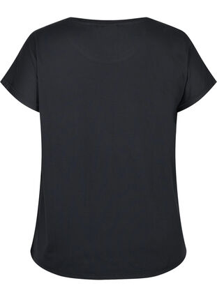 Zizzi T-shirt basique, Black, Packshot image number 1