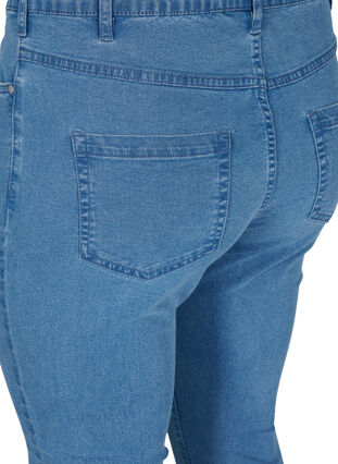 Zizzi Jean Amy super slim taille haute, Light blue, Packshot image number 3