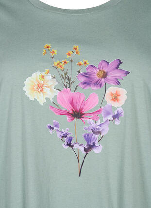 Zizzi T-shirts à motif floral, Chinois G. w. Flower, Packshot image number 2