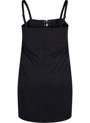 Zizzi Robe bodycon avec détail neige, Black, Packshot image number 1