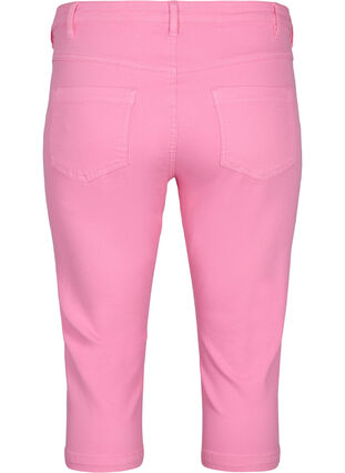 Zizzi Pantalon capri Emily ajusté, Rosebloom, Packshot image number 1