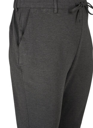 Zizzi Pantalon Maddison, Dark Grey Melange, Packshot image number 2