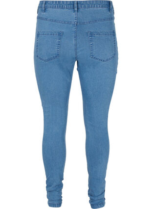 Zizzi Jean Amy super slim taille haute, Light blue, Packshot image number 1