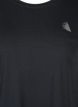 Zizzi T-shirt basique, Black, Packshot image number 2