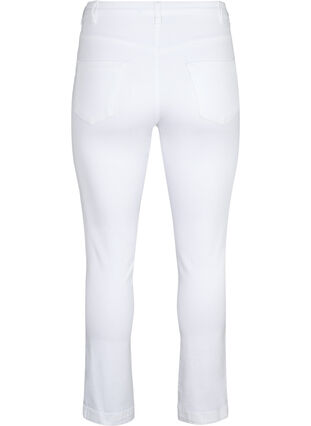 Zizzi  Emily jeans slim fit taille normale, White, Packshot image number 1