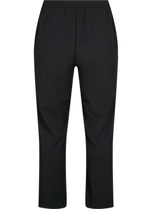 Zizzi FLASH - Pantalon à coupe droite, Black, Packshot image number 1