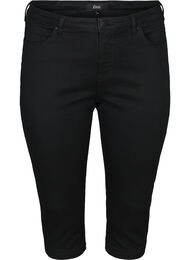 Jean capri Amy à taille haute et coupe super slim, Black, Packshot