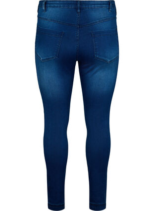 Zizzi Jean Amy super slim à taille haute, Blue Denim, Packshot image number 1