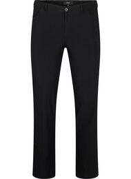 Pantalon classique en mélange de viscose, Black, Packshot