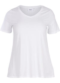 T-shirt en coton uni basique