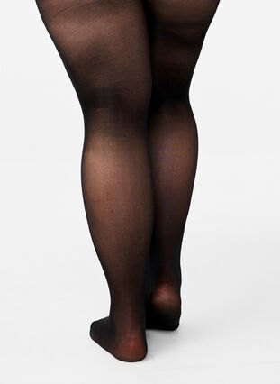 Zizzi Collants indémaillables 50 deniers, Black, Model image number 1