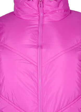 Zizzi Longue veste polaire d'hiver, Rose Violet, Packshot image number 2