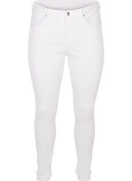 Jean Amy super slim à taille haute, White, Packshot