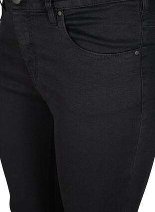 Zizzi Jean Amy super slim à taille haute, Black, Packshot image number 2