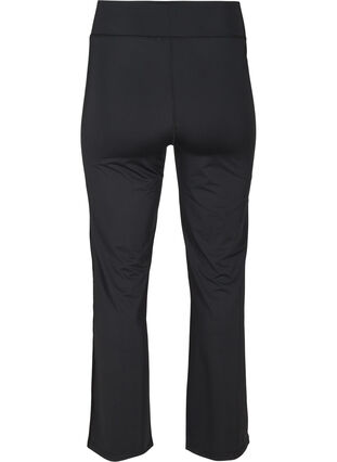 Zizzi Pantalon de sport évasé, Black, Packshot image number 1