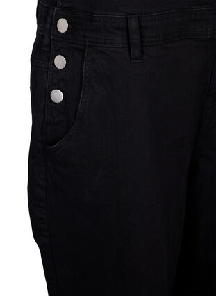 Zizzi Salopette en jean, Black, Packshot image number 3