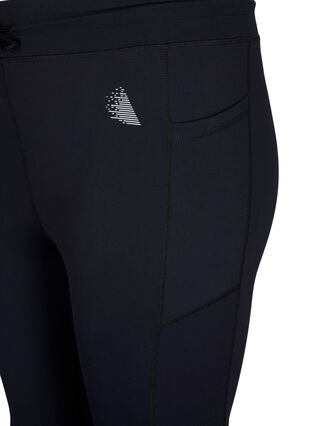 Zizzi  Collants d’entraînement 7/8 avec poches, Black, Packshot image number 2