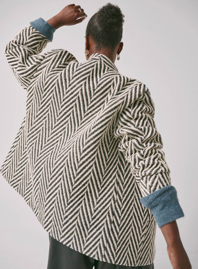 Zizzi Veste à motifs, , Model, 2