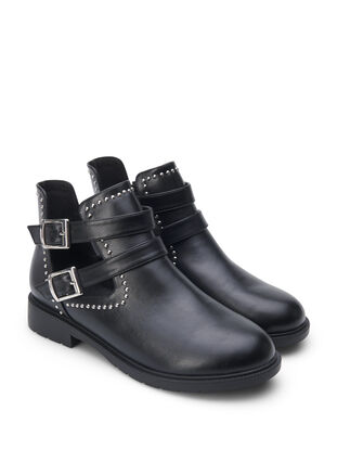 Zizzi Large - Bottines à clous, Black, Packshot image number 1