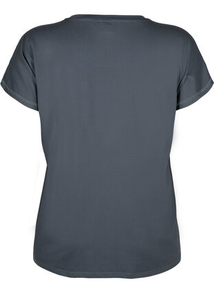 Zizzi T-shirt de sport uni, Urban Chic, Packshot image number 1