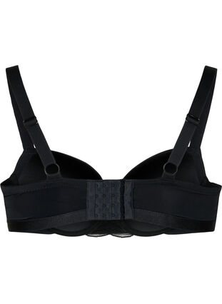 Zizzi Soutien-gorge moulé avec résille, Black, Packshot image number 1