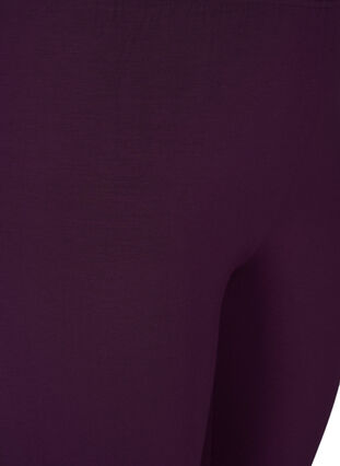 Zizzi Leggings basiques en viscose, Potent Purple, Packshot image number 2