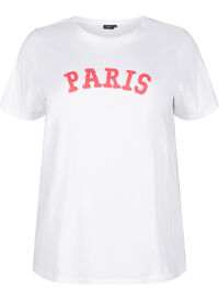 T-shirt en coton biologique avec imprimé