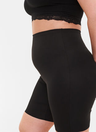 Zizzi Short shapewear léger à taille haute, Black, Model image number 2