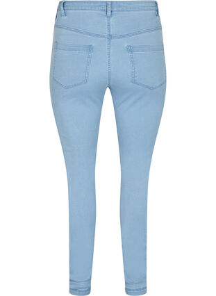 Zizzi Jean Amy super slim à taille haute, Ex Lt Blue, Packshot image number 1