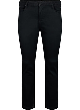 Zizzi  Emily jeans slim fit taille normale, Black, Packshot image number 0