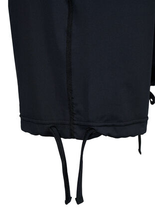 Zizzi Pantalons de survêtement amples avec cordon, Black, Packshot image number 3
