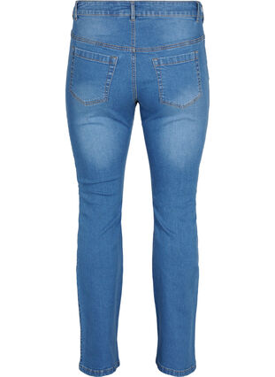 Zizzi Jeans bootcut Ellen à taille haute, Light blue, Packshot image number 1