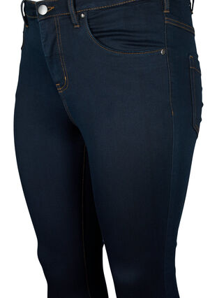 Zizzi Jean Amy super slim à taille haute, Tobacco Un, Packshot image number 2