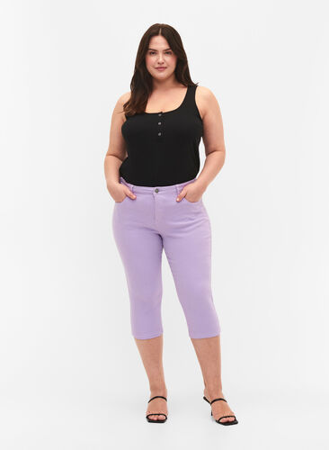 Zizzi Jean moulant Emily, Lavender, Model image number 0