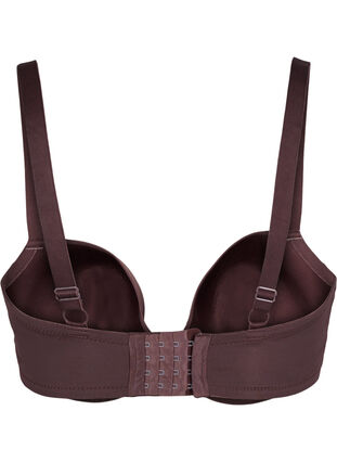 Zizzi Soutien-gorge moulé avec détail en forme de croix, Chicory Coffee, Packshot image number 1