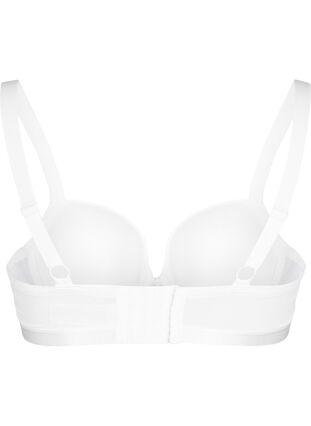 Zizzi Soutien-gorge moulé avec résille, Bright White, Packshot image number 1