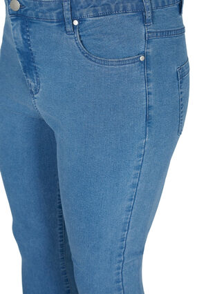 Zizzi Jean Amy super slim taille haute, Light blue, Packshot image number 2