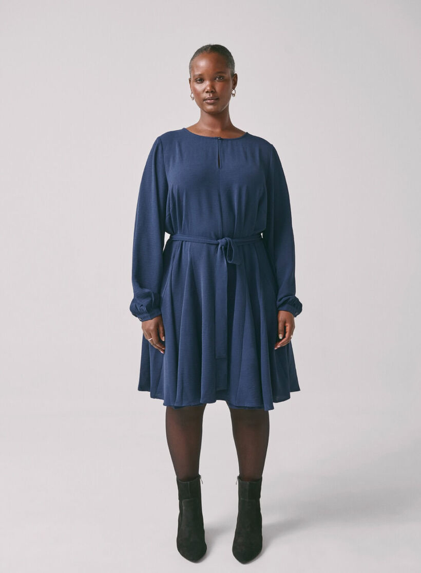 Zizzi Robe avec attaches, , Model, 1