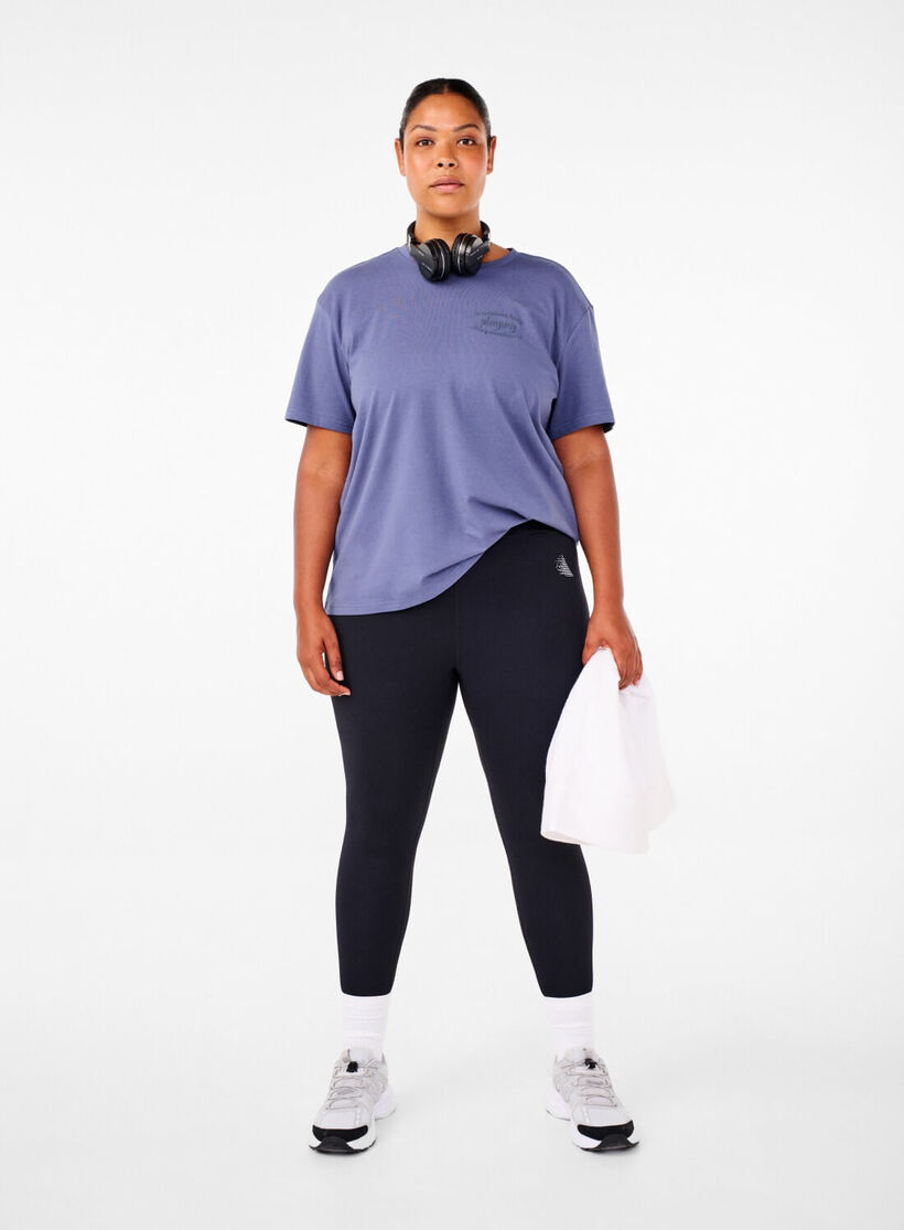 Zizzi T-shirt sportif en coton biologique, , Model, 3