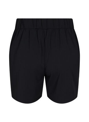 Zizzi Short avec poches et coupe ample, Black, Packshot image number 1