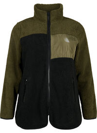 Veste teddy unie