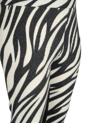 Zizzi Leggings avec imprimé zébré, White Zebra, Packshot image number 2