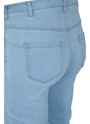 Zizzi  Emily jeans slim fit taille normale, Ex Lt Blue, Packshot image number 3