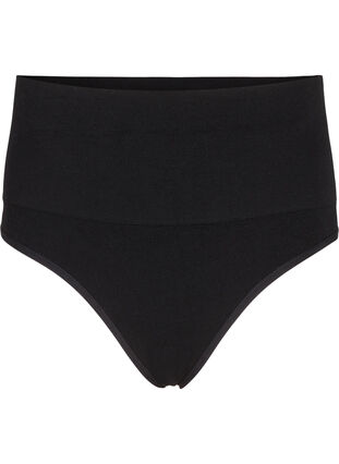 Zizzi String sans coutures de taille classique, Black, Packshot image number 0