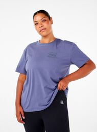 T-shirt sportif en coton biologique, Vintage In W. Champ, Model