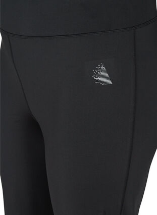 Zizzi Pantalon de sport évasé, Black, Packshot image number 2