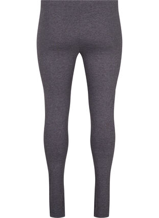 Zizzi Leggings mélangé gris, Dark Grey Melange, Packshot image number 1