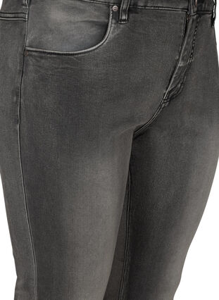 Zizzi  Emily jeans slim fit taille normale, Dark Grey Denim, Packshot image number 2