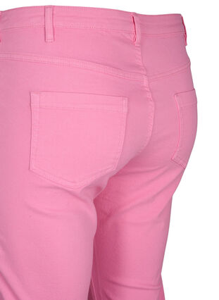 Zizzi Pantalon capri Emily ajusté, Rosebloom, Packshot image number 3