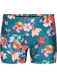 Short de bain avec imprimé floral